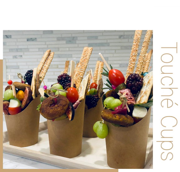 Touche Cups grazing platters richmond hill